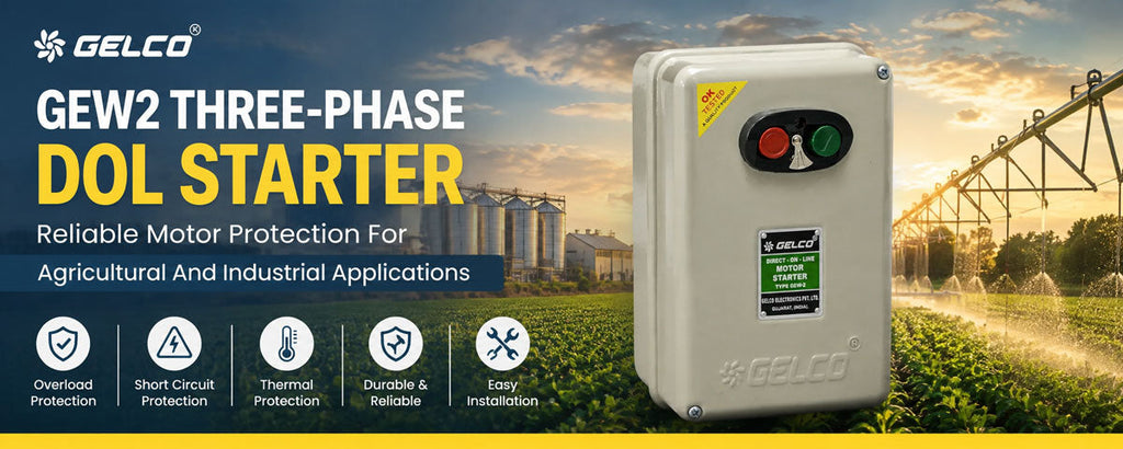 GEW2 Three-Phase DOL Starter: Reliable Motor Protection For Agricultural And Industrial Applications