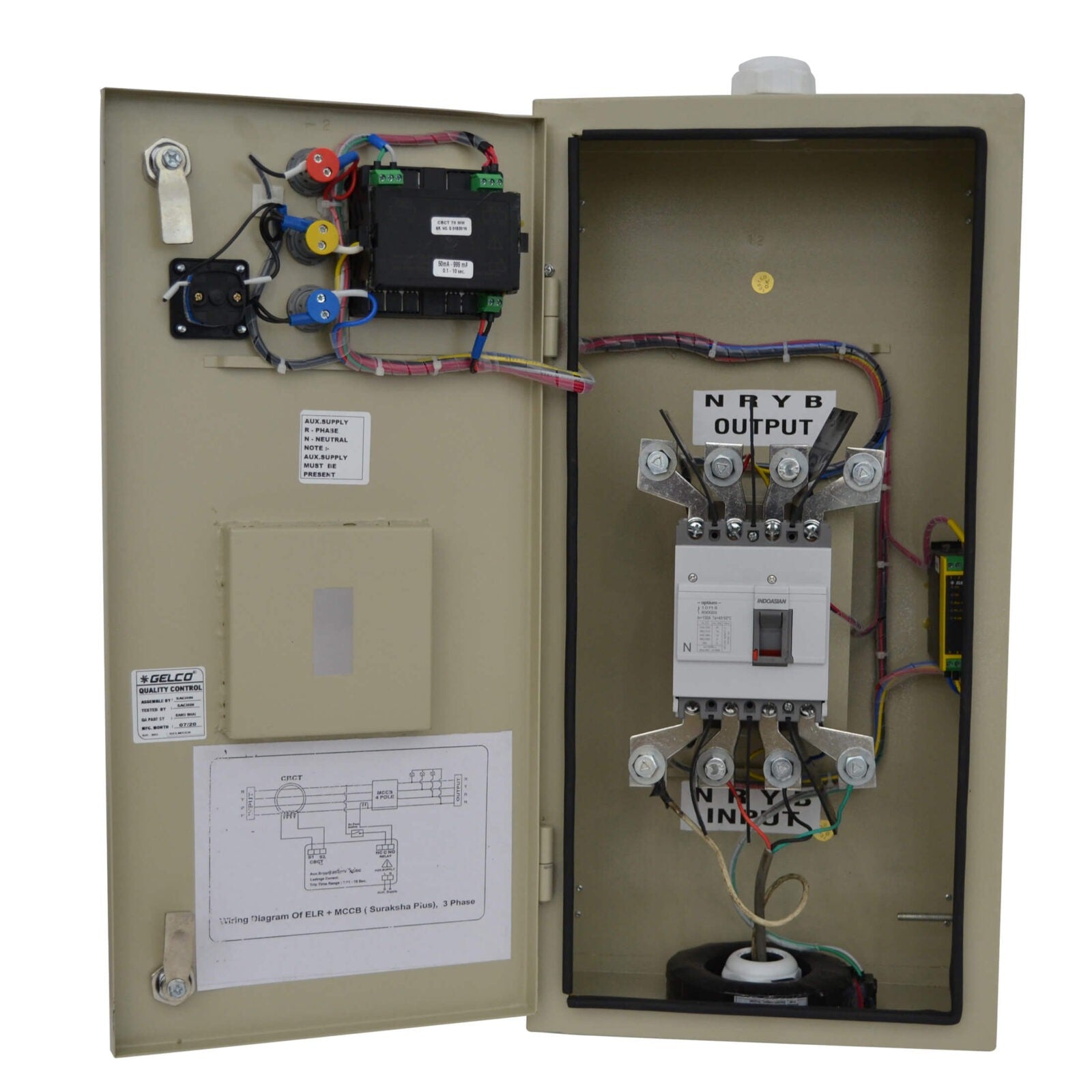 EL+MCCB Suraksha Plus - Gelco Electronics Pvt. Ltd.