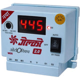 Naya Gelco Auto Switch 2.0, Automates On/Off Process as per the availability of 3-phase supply, Protect against Uneven/Unbalanced 3-phase Supply & Overheating, With Delay Variability Function & Digital Display - Gelco Electronics Pvt. Ltd.