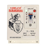 Suraksha Earth Leakage and Miniature Circuit Breaker, Complete Protection Against Leakage Currents, High Voltages, Electric Shocks, and Short Circuits, 230V, 50Hz - Gelco Electronics Pvt. Ltd.