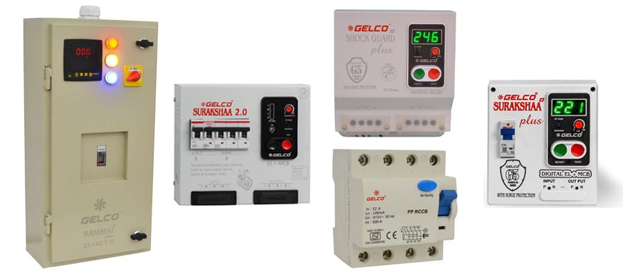 Different Types of Circuit Breakers - ELCB, RCB, MCB or RCCB