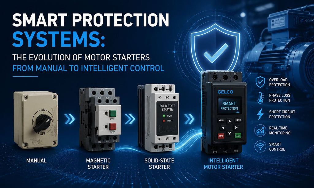 Smart Protection Systems: The Evolution Of Motor Starters From Manual To Intelligent Control