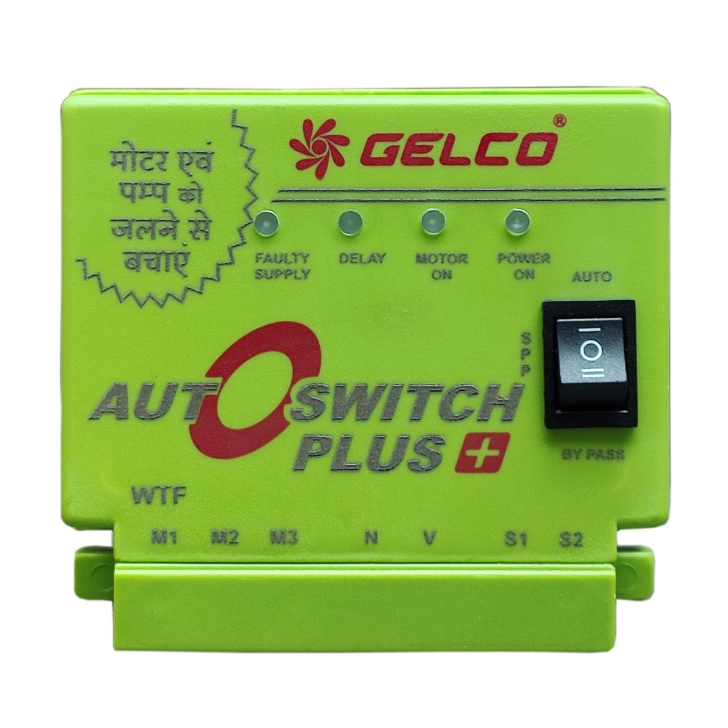 Gelco Auto Switch +, Efficiently operate Submersible, Monoset pumps, a