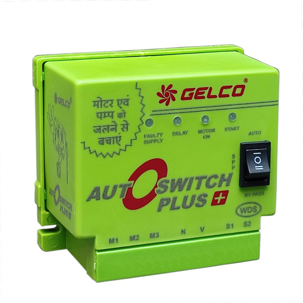 Gelco Auto Switch +, Efficiently operate Submersible, Monoset pumps, a