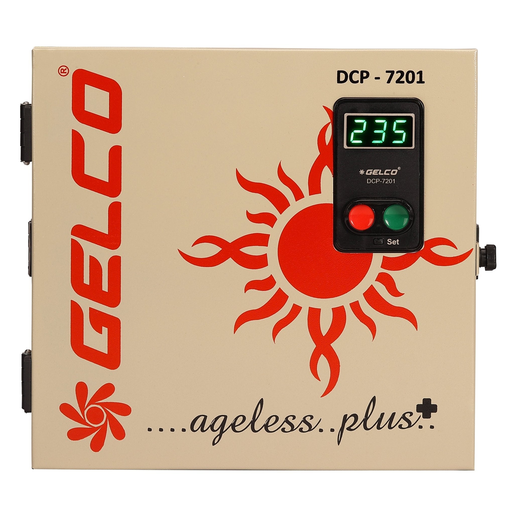 DCP 7201, Motor Starter & Control Panel, Operates and Protects All Kinds Of Submersible Motors and Pumps, Auto On/Off Function, Full Protection Against Voltage Fluctuations/Overheating/Burning, With Accurate Digital Display, 230V 50Hz - Gelco Electronics Pvt. Ltd.