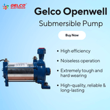 Gelco Openwell Horizontal Monoblock Submersible Pump, 0.5HP to 3HP, High Efficiency & Noiseless Operation - Gelco Electronics Pvt. Ltd.