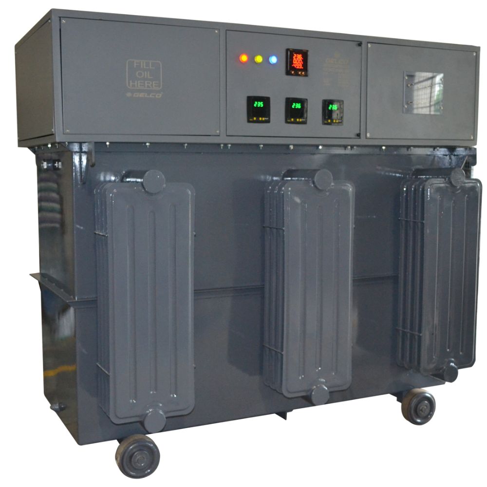 Servo Stabilizer 200 KVA for Manufacturing Industries - Gelco Electronics Pvt. Ltd.