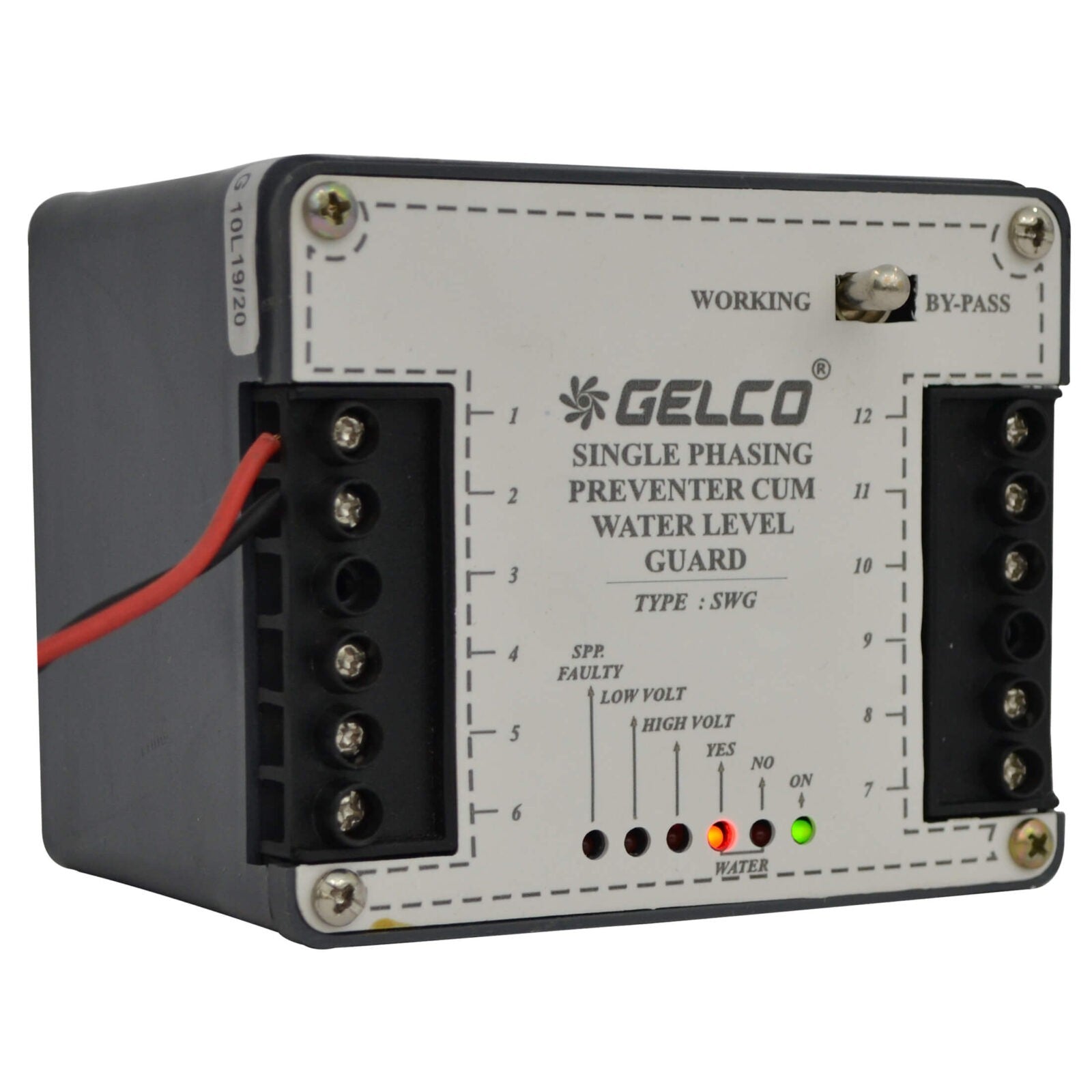 SWG Single Phasing Preventer cum Water Level Guard - Gelco Electronics Pvt. Ltd.